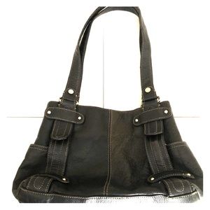 Tignanello Black shoulder bag